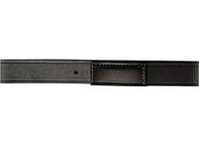 Image of NWT Boston Leather 1.5" American Value Line 6685-1-S Single Black Belt, 2 Pack
