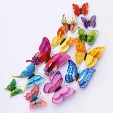 Image of ›3D Wall Sticker Double Layer Simulation PVC Wall Decals