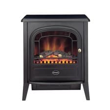Image of Dimplex Club Optiflame Electric Free Standing Stove Black 2kW Remote Control