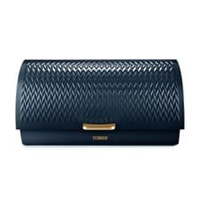 Image of Tower Empire Roll Top Bread Bin Midnight Blue