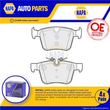 Image of Brake Pads Set fits VOLVO XC60 Mk2 Rear 2.0 2.0D 2017 on NAPA 31400432 31445621