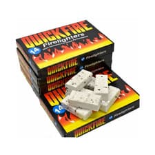 Image of Long Burning Firelighters Quick Light Fire Starters BBQ Stove Wood Burner