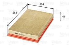 Image of Air filter Filter Insert 585342 VALEO for OPEL VECTRA A VECTRA A Hatchback
