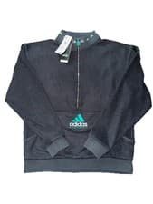 Image of NWT Adidas Equipment EQT Men’s Size XS Sweatshirt Half Zip Pullover JW9875