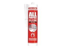 Image of Evo-Stik 112872 All Purpose Flex Silicone Sealant Black C20
