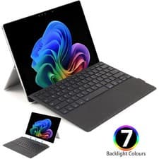 Image of For Microsoft Surface Pro 12 11 10 9 8 7 6 5 4 X Go 4/3/2 BackLit Keyboard Cover