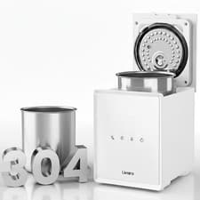 Image of Top Fill Stainless Steel Humidifier 3L Warm Mist Sleep Mode – Silver RRP £140