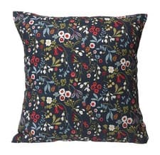 Image of 1 x 16” Clarke & Clarke Ashbee Navy Red Green Cushion Cover