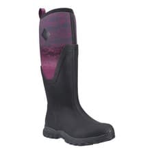 Image of Muck Boots Arctic Sport Tall II Wellingtons Black/Magenta Pre