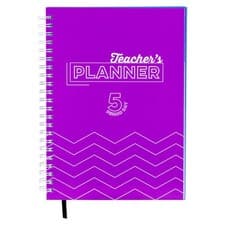 Image of Silvine A4 Teacher's Academic Planner 5 Period