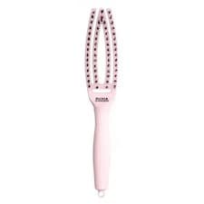 Image of Finger Brush Combo Small Pink Hair Brush Detangling Styling