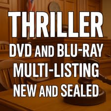Image of New and Sealed Region 2 UK Thriller DVD's and Blu-Ray's MULTI-LISTING
