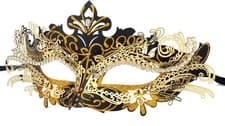 Image of Hoshin Masquerade Mask, Mardi Gras Deecorations Venetian Masks for Womens