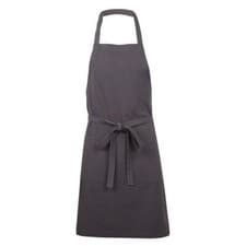 Image of APRON TWIN POCKET LONG STRAPS THICK TWILL COTTON BLEND 230GSM FULL SIZE