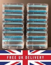 Image of Wilkinson Sword Hydro 3 Sensitive Razor Blades razors for men 1 5 10 15 20 pack