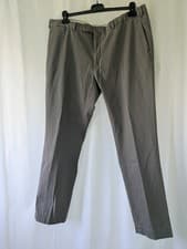 Image of RALPH LAUREN POLO MEN'S CHINOS SLIM FIT GREY COTTON W38 L32 UNWORN EXCELLENT