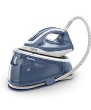 Image of Tefal SV6132G0 White Glide Soleplate Express Essential Steam Generator Iron