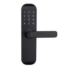 Image of Smart Keypad Door Lock Keyless Entry Tuya WiFi Bluetooth Digital NEW Black