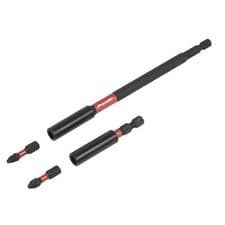 Image of Sealey Power Tool Bit Holder Set 4pc Impact Grade - AK8276