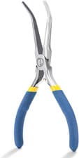 Image of 6-Inch Long Nose Pliers, 45° Angled Needle Mini Nose...