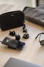 Image of Mophie Charge Stream Global Travel Kit EU US AUS UK QI Wireless Charger