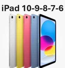 Image of APPLE IPAD 10 9 8 7 6 Gen 32GB/64GB/128GB Wi-Fi 4G TABLET EXCELLENT CONDITION