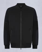 Image of MOOSE KNUCKLES DALON COTTON FLEECE BOMBER JACKET BLACK 2XL RRP £335 BNWT