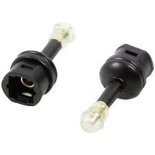 Image of LogiLink CA1014 Adapter Toslink Audio/Phono Black Audio Adapter Splitter