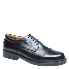 Image of Scimitar M 951 Men's Black Leather Capped Lace Up Derby Gibson Shoes