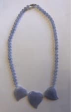 Image of Geniunce Blue Lace Agate Necklace-Semi Precious - Quantity Available 2-£20 each