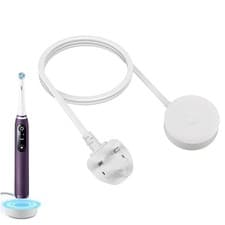Image of Electric Toothbrush Charger for Oral B iO7 iO8 iO9, 3768 Model Magnetic White