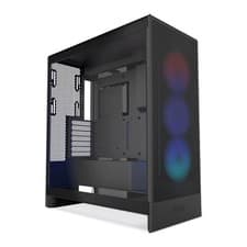 Image of NZXT H7 Flow RGB  Black, Mid Tower Chassis w/ Tempered Glass Window, F360 RGB Co