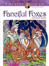 Image of Creative Haven Fanciful Foxes Coloring Book (Paperback or Softback)
