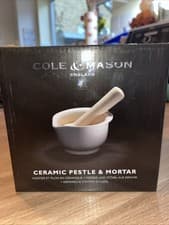 Image of Cole & Mason Ceramic Pestle & Mortar *BNIB*