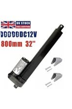 Image of 800mm 32'' DC 12V 3000N Linear Actuator Motor Heavy Duty for Electric Sofa, Bed