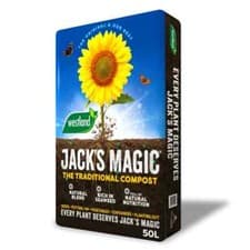Image of Westland Jack's Magic Compost 50L - Nutrient-Rich Soil for Gardening Success