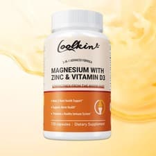 Image of Magnesium Zinc & Vitamin D3 - with Magnesium Citrate, Glycinate and Malate