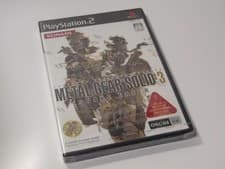 Image of Metal Gear Solid 3 Snake Eater PS2 Konami Japanese Version New Sealed Japan