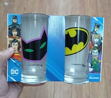 Image of Warner Bros DC comics 2pc Batman Tumblers, New in packaging