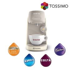 Image of Tassimo TAS16B7GB Finesse Coffee Machine Cream 1400W 0.7L Bosch