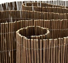 Image of 4m Thick Willow Screening Roll Wide Privacy Border Sun Protection Garden Fence