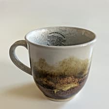 Image of HIGHLAND STONEWARE SCOTLAND HAND PAINTED MOINE MUG 425ML NEW
