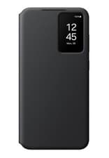 Image of Genuine / Official Samsung Galaxy S24 Smart View Wallet Case / Cover - Black