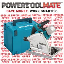 Image of Makita DSP600ZJ Twin 18V Brushless Plunge Saw LXT