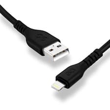 Image of 1/  eXc,  iPHONE USB A to Lightning Fast Charger Lead Cable Data BASIC, 1.2m