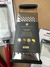 Image of MasterClass Non-Slip Stainless Steel Box Grater with Handle 24.5 cm KCMCGRATE4