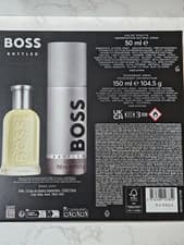 Image of Hugo Boss BOSS Bottled Eau de Toilette Gift Set 50ml Brand New Genuine