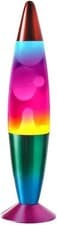 Image of 16 Inch Lamp Relaxation Peace Liquid Motion Rocket Retro Mood Light Wax Sensory