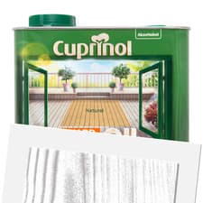 Image of CUPRINOL UV GUARD DECKING OIL NATURAL 2.5L