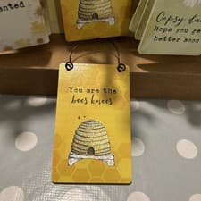Image of Bee-utiful Mini Signs You Are The Bees Knees 🐝